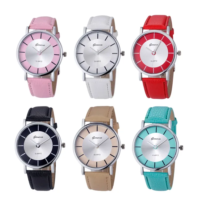 dropshipping Geneva Ladies Women Girl Unisex Stainless Steel Quartz WristWatches dropshipping Geneva Ladies Women Girl Unisex Stainless Steel Quartz WristWatches