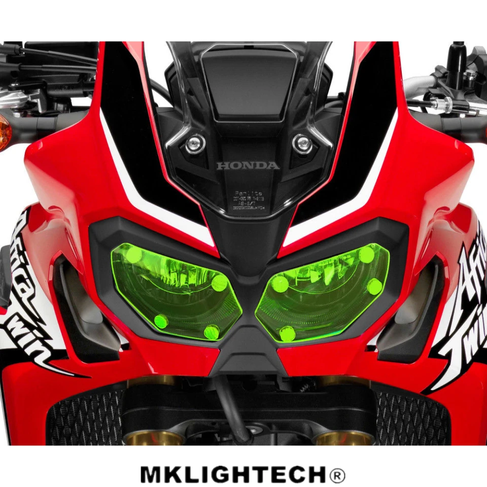 

Motorbikes Accessoris Headlight Protector Cover Screen Acrylic Lens For Honda CRF1000L crf 1000l crf1000 L 2015