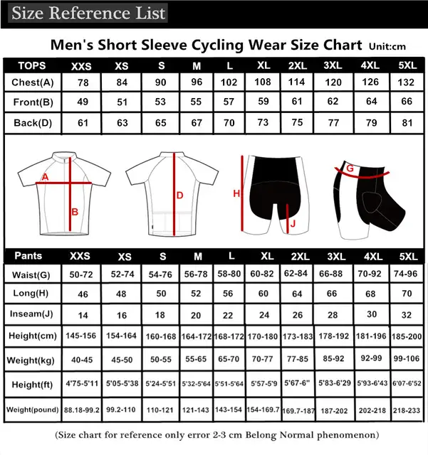 Downhill Mtb Size Chart