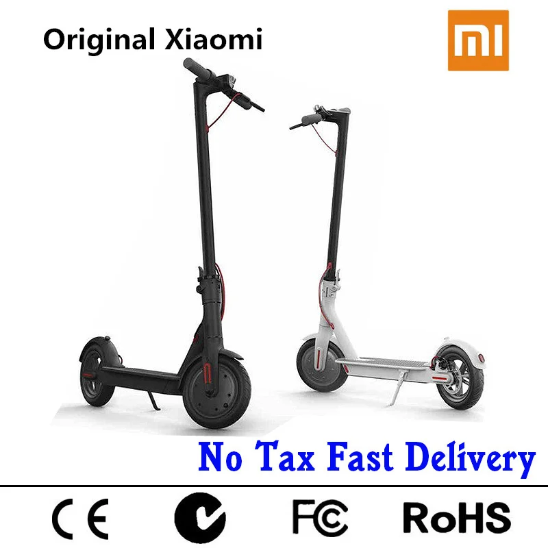 Оригинальный Xiaomi скутер мини 2 колеса смарт электрический скейтборд взрослый