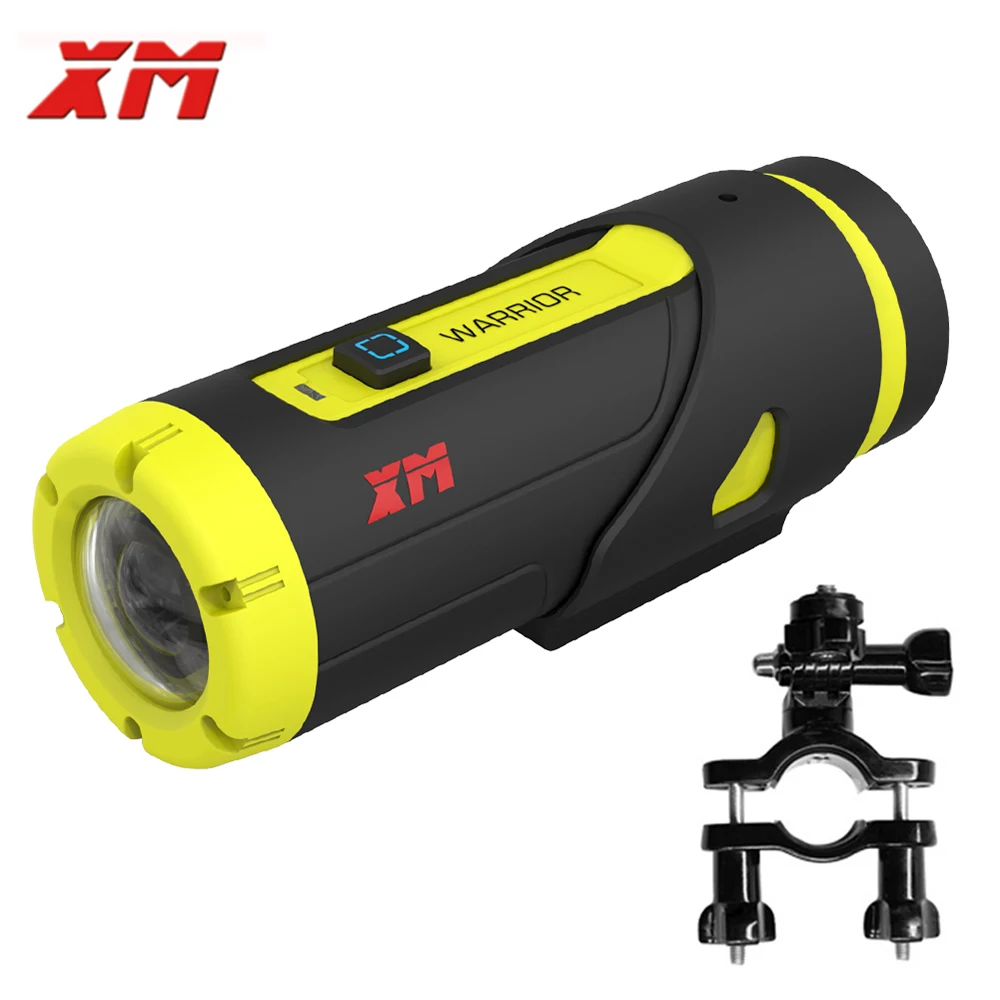 XM H 265 1080P Full HD Sports Action Camera 16GB Card 3400 Battery Wifi Video DV