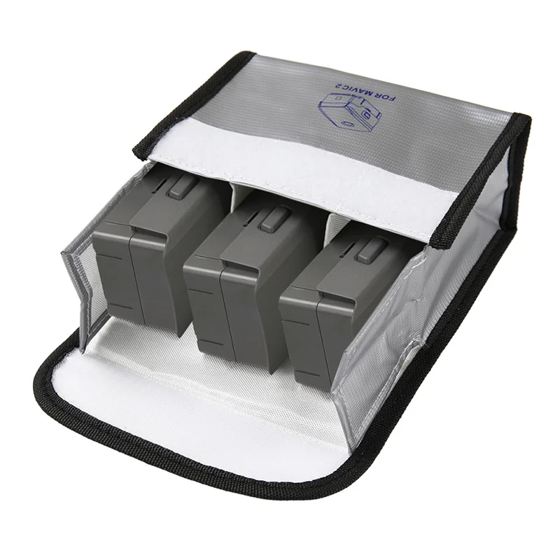 intelligent Flight Lipo Battery Lipo Explosion-proof Protective Bag case For DJI mavic 2 pro Zoom mavic air pro Drone Accessories 1 (27)