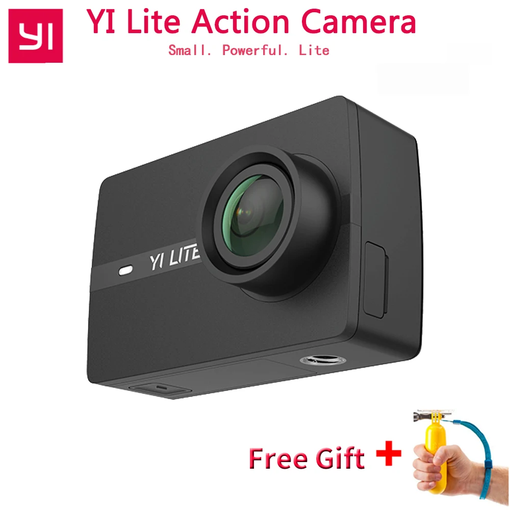 

YI Lite Action Camera For International Xiaomi 16MP Real 4K Sports Camera WIFI Bluetooth 2" Touch LCD Screen EIS 150 Degree Lens