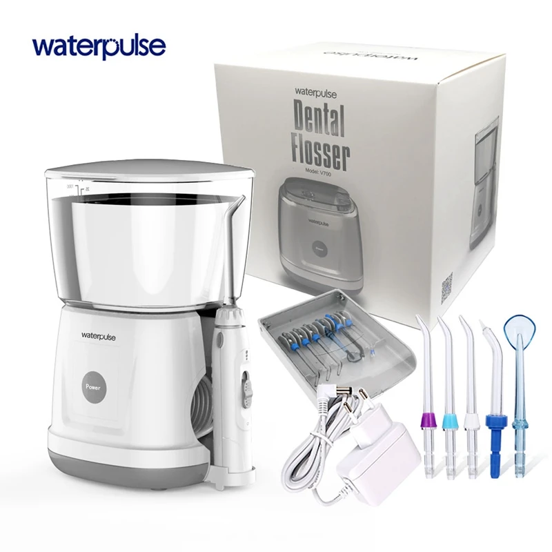 Водонепроницаемый переносной ирригатор для полости рта Waterpulse V700 1000