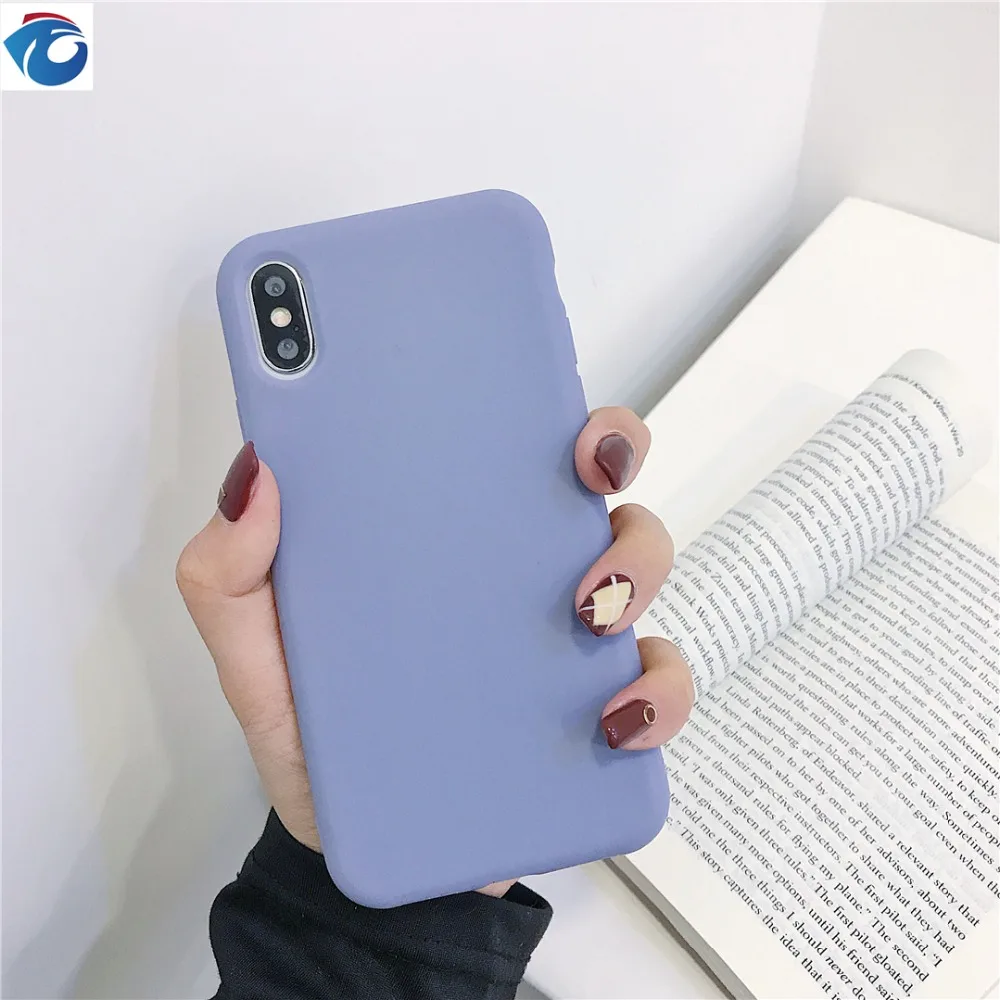 HUANQING Luxury Liquid Silicone Case For iPhone 7 6 Plus Phone Cover for Apple iPhone 8 6s Plus X XS XS MAX XR Protection Phone Case04