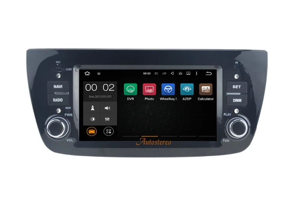 Flash Deal Android 7.1 6.0 5.1 Car DVD Player GPS Headunit For FIAT DOBLO 2010-2015 Car Stereo Unit Auto Multimedia pad 3