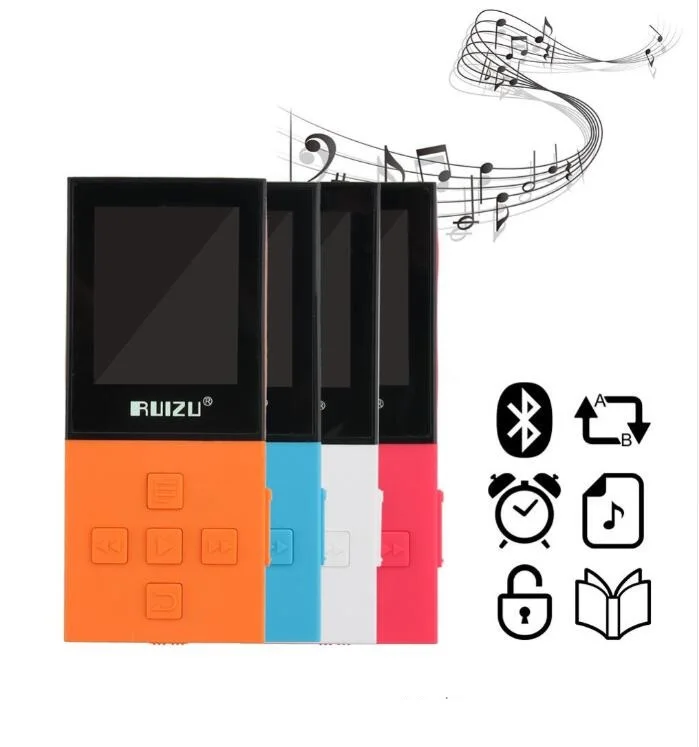 Оригинальный спортивный MP3 плеер RUIZU X18 с Bluetooth 8 ГБ музыкальный аудиоплеер