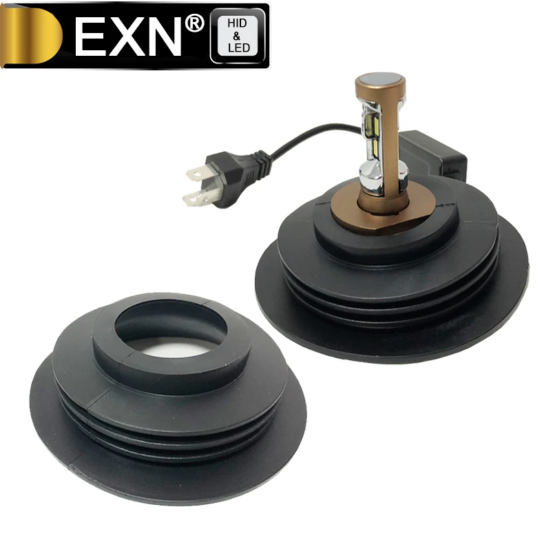 

2Pcs Car Light Dust Cover Rubber 32mm 35mm 38mm Headlight Bulb Dust Cover For C6 C6F A336 LED Headlight Bulb Water-proof Cover