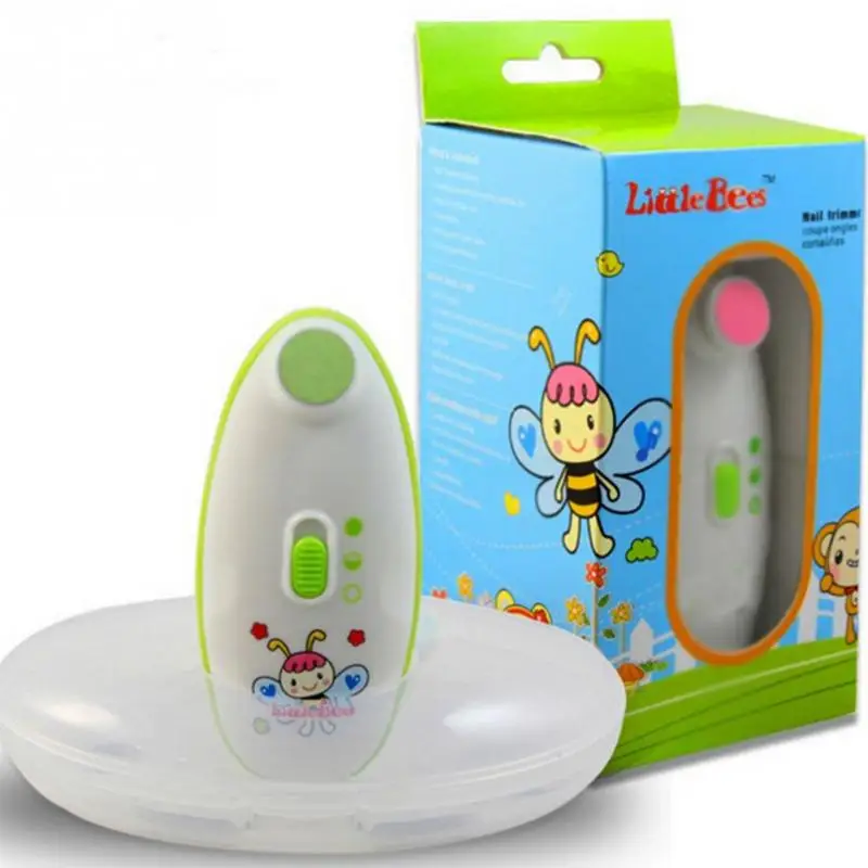 Safe Electric Baby Nail Clipper Cutter Trimmer Baby Scissors Nail Care Cutter for Kids Infant Newborn Nail Healthcare Manicure