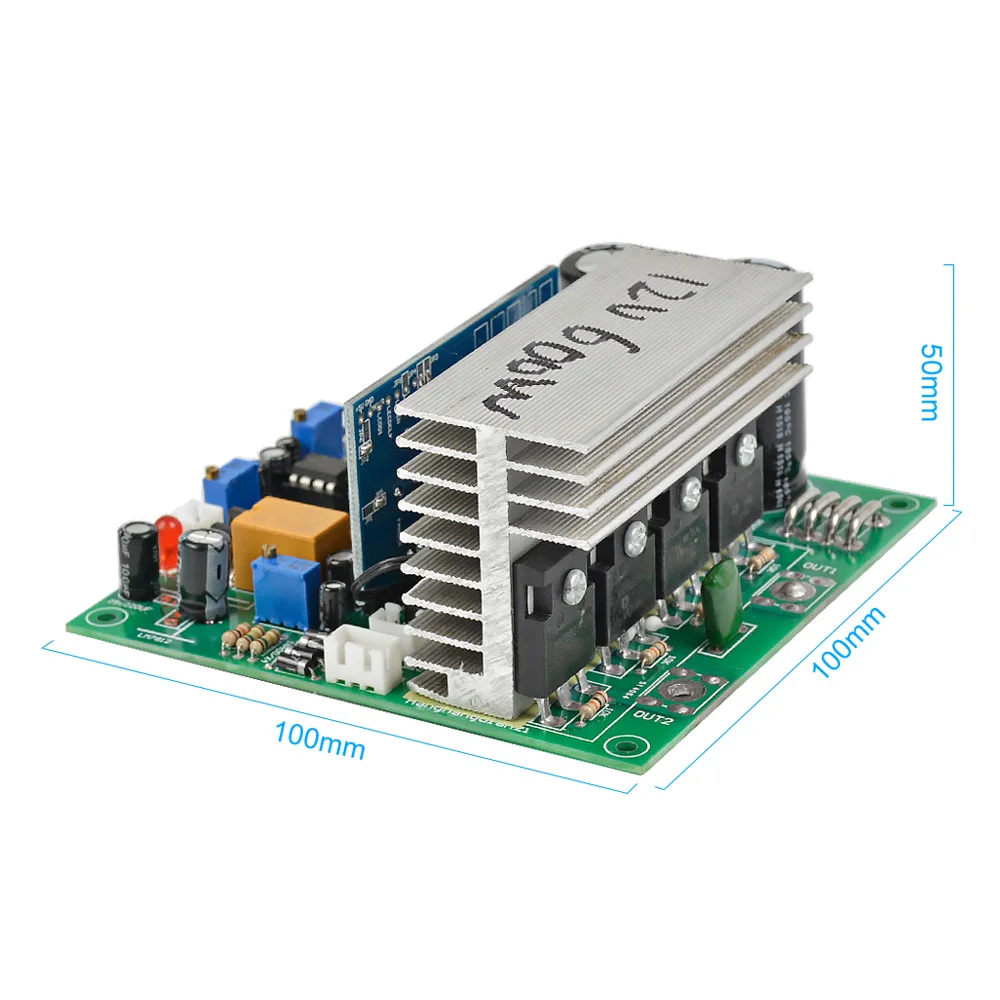 SUNYIMA инвертор с чистым синусом Мощность преобразователь частоты доска 12V 24V 36V 48V 60V 600/1000/1500/1800/2000W готовой платы для "сделай сам"