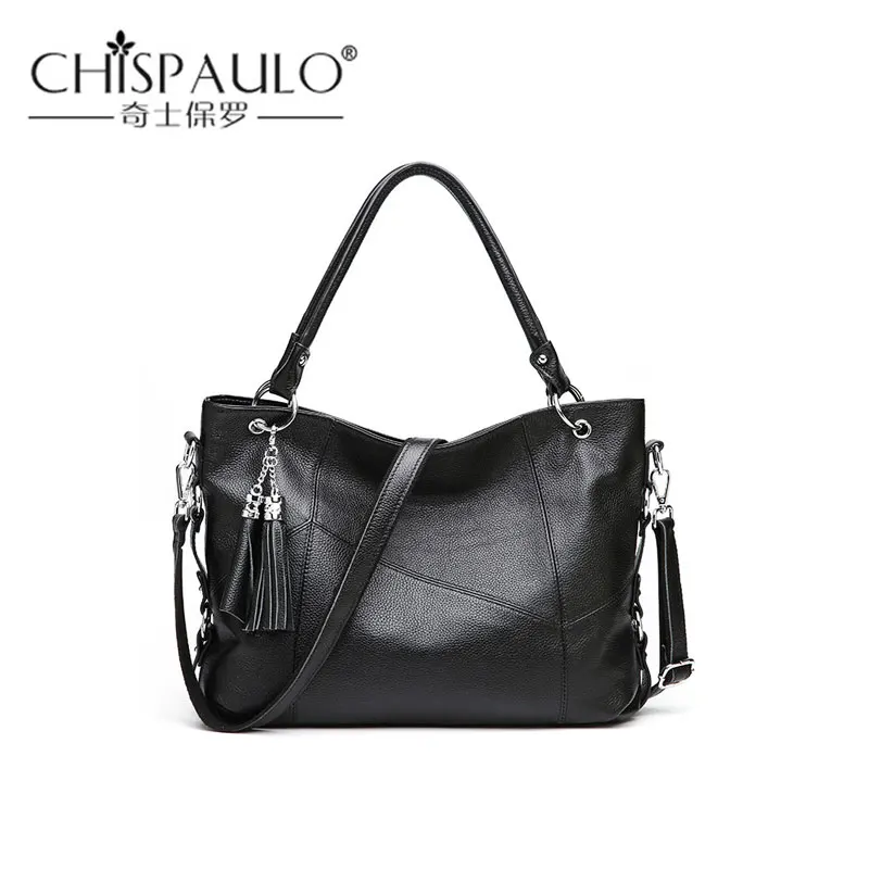 

Leather Handbags Fashion Stitching Art Leather Tote Bag Large-capacity Shopping Bag Brand Retro Ladies Shoulder Crossbody Bag