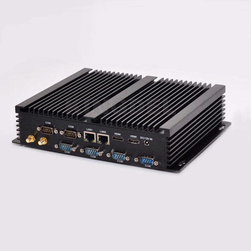 New Fanless Design Mini Industrial PC Barebone 16GB RAM