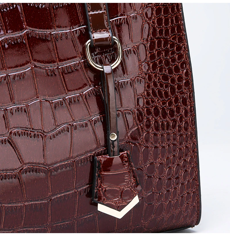 Крокодил узор Леди Сумочка новая мода высокое качество повседневное для шутливого настроения сумка