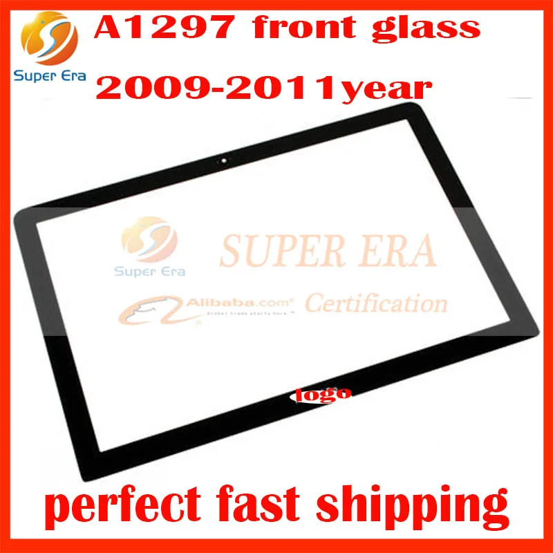 

original LCD Front Glass LCD Front Panel For Macbook Pro 17" Unibody A1297 MB604 MC226 MC024 Glass Panel A1297 Glass LCD Glass