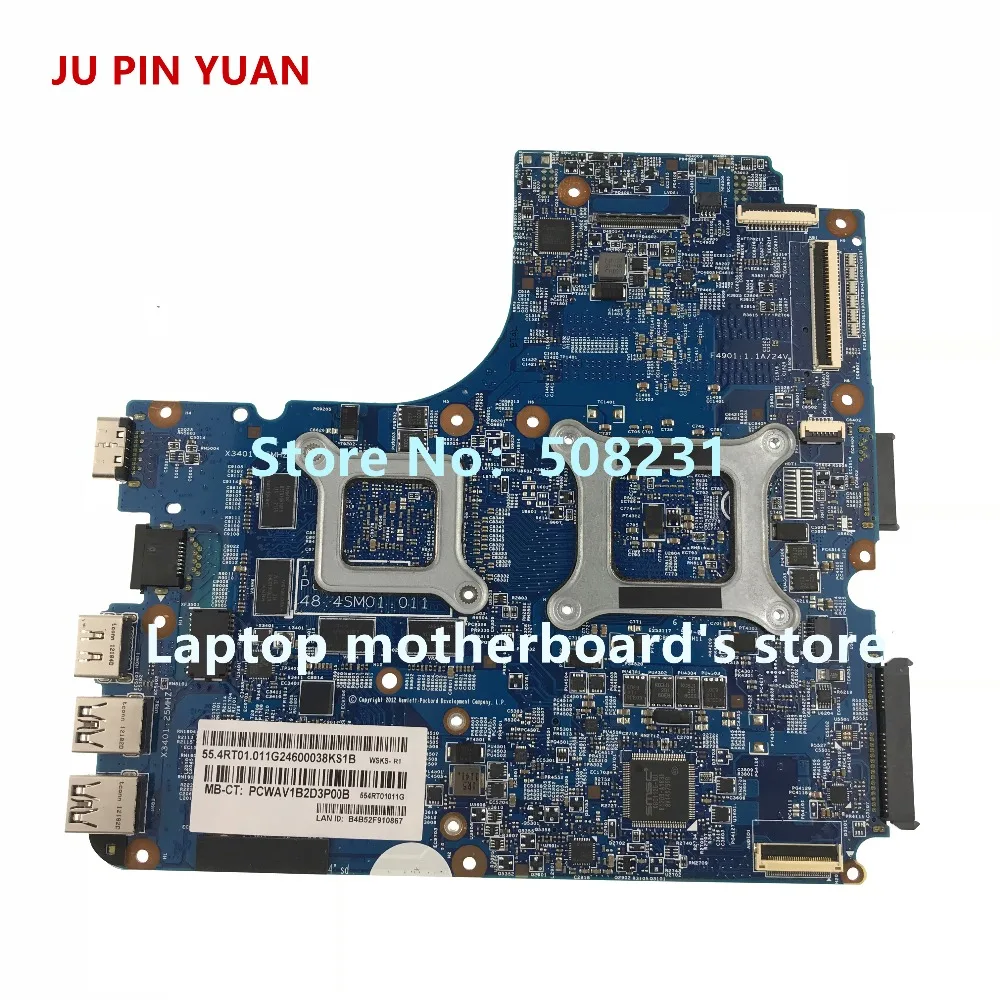 JU PIN юаней 683598-501 для hp Probook 4445 s 4545 s 4446 S материнская плата ноутбука 683598-001 683598-601 все функции полностью протестированы