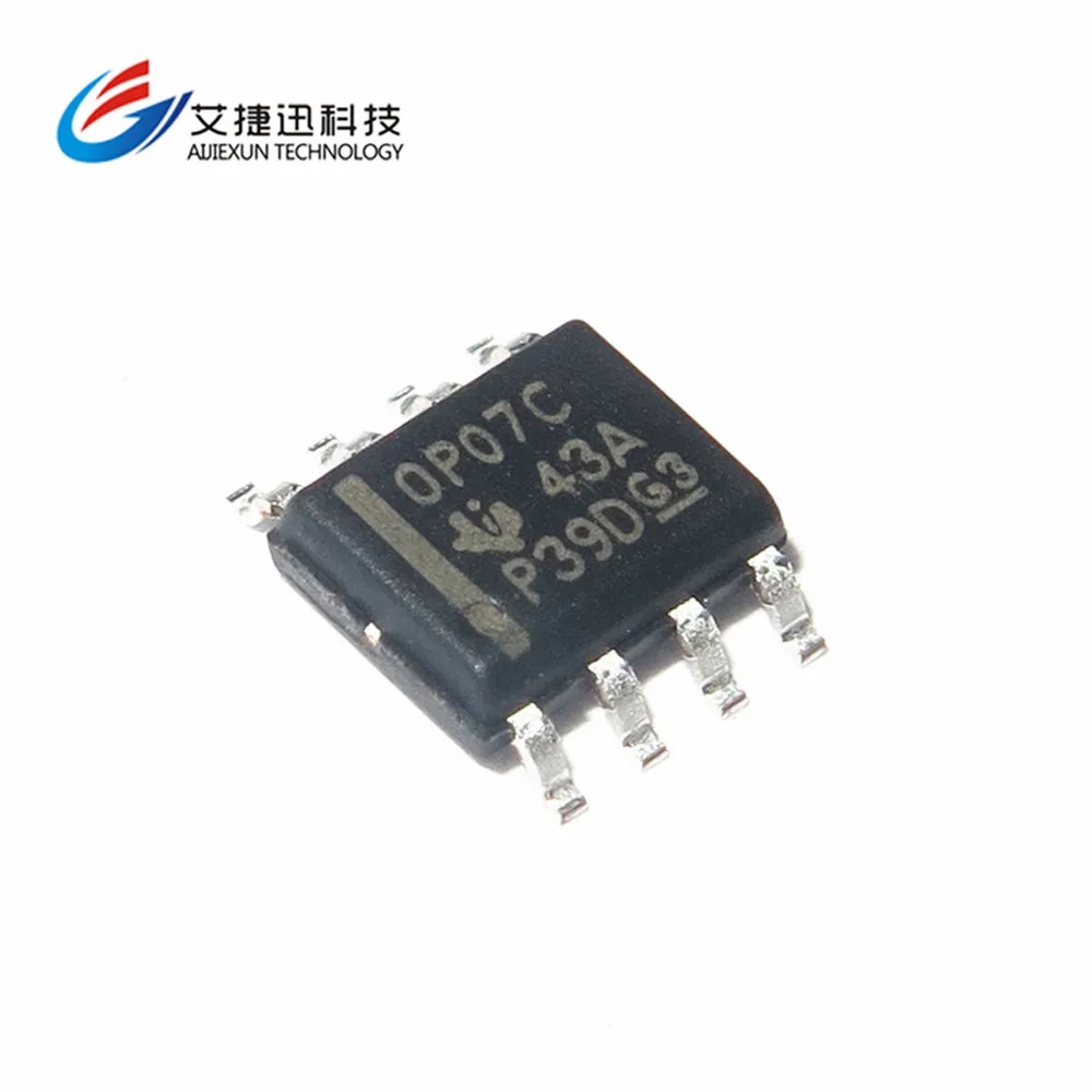 10Pcs OP07CSZ OP07C SOP8 Ultralow Offset Voltage Operational Amplifier ...