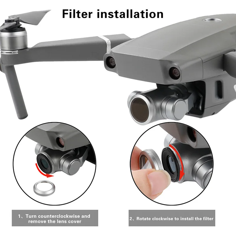 Mavic 2 zoom ND-PL adjust  Filter ND4  ND8  ND16  ND32  CPL HD Filter For DJI Mavic 2 zoom Drone Accessories  1 (1)