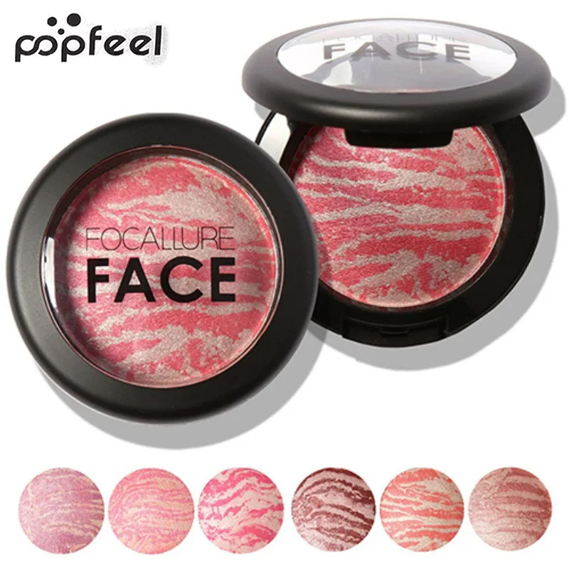 

Women's Fashion Cosmetic Beauty Tool Face Makeup Baked Blush Blusher smt 79
