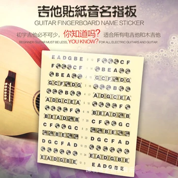

SOACH Guitar finger plate sticker for guitar body accessories guitar neck plucked instrumento musical play ukulele sticker