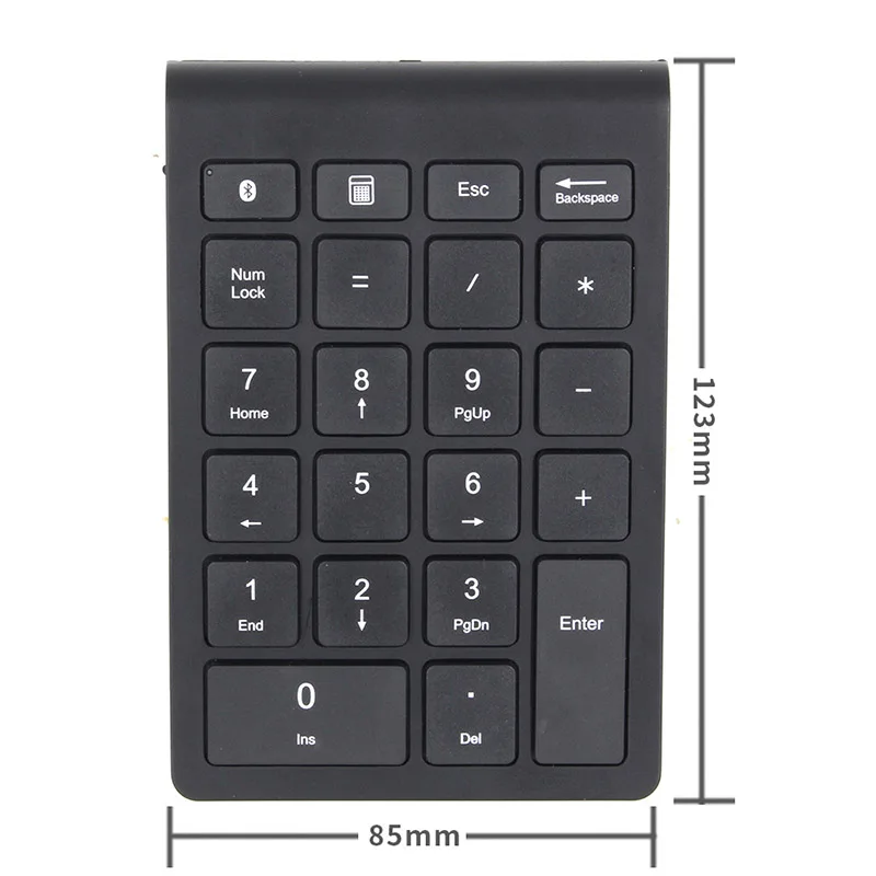 Landas Mini Numpad клавиатура Bluetooth Беспроводная 22 клавиши цифровая клавиатура для Mac ноутбука ноутбук Numpad клавиатура цифровая для аккаунта