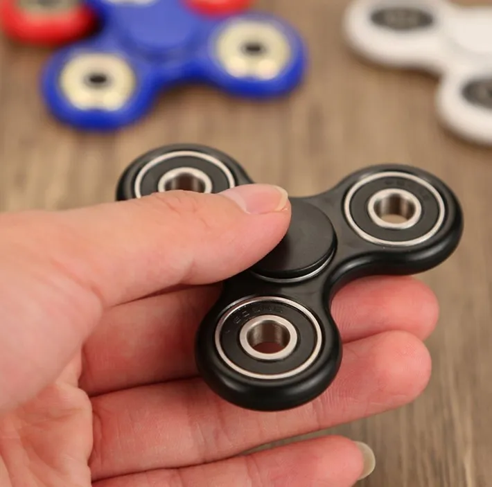Tri Fidget Hand Spinner Triangle DIY Puzzle Finger Toy EDC Focus Toys For ADHD Austim