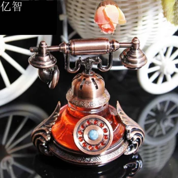 

YZ Old phone model car Perfume holder Creative perfume box Air Freshener