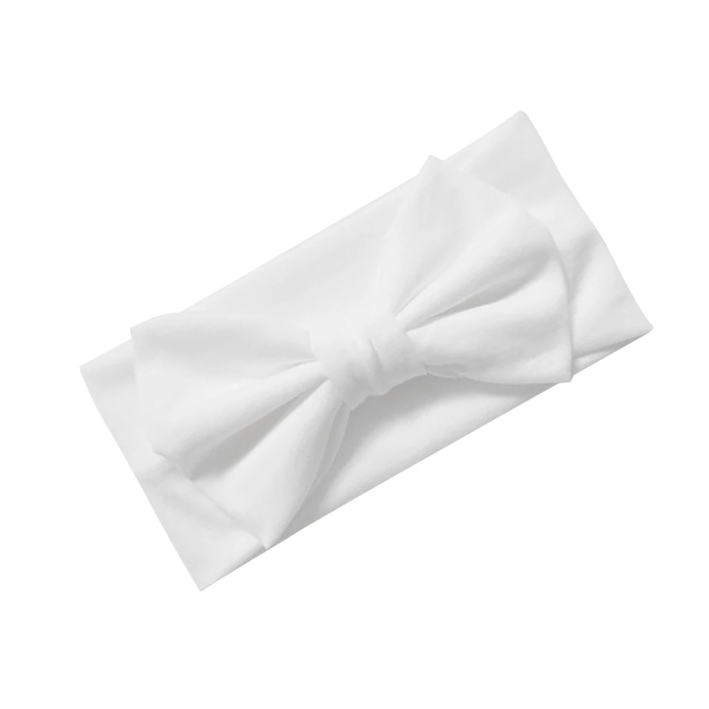 1Pc Cute Headwear Vintage Bowknot Stretch Hairband for Baby Infant Children Kids Girls Beach Party Photo Prop Fashion Acc