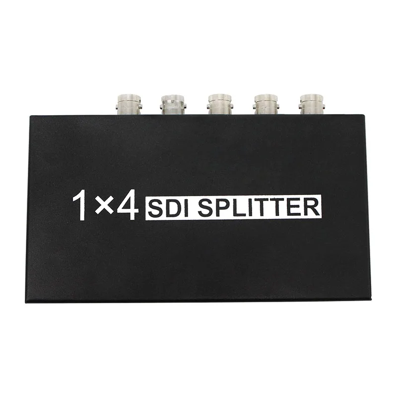 

SDI Splitter 1x4 Multimedia Splitter SDI Extender Adapter Support 1080P TV Video for Projector Monitor DVR