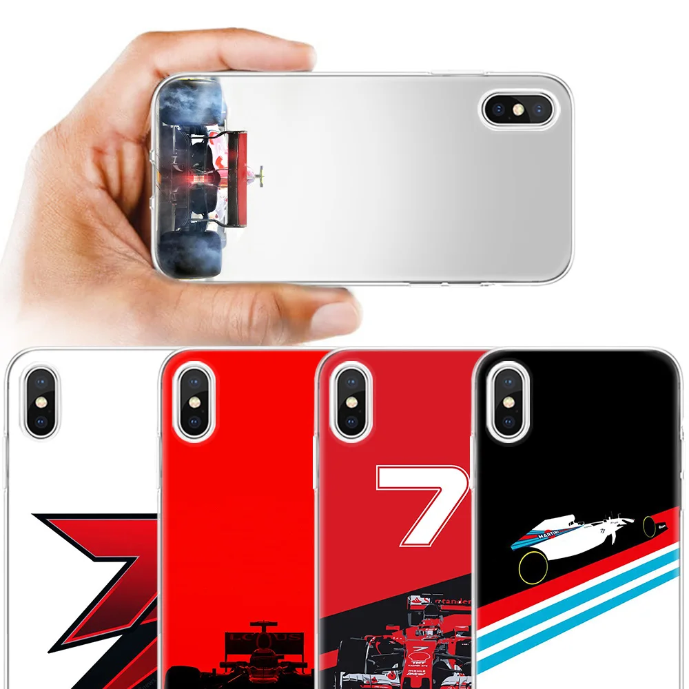 

Kimi Raikkonen Print Case For Apple iPhone X XR XS MAS 5 5S SE 5C 6 6S 8 6/6S Plus Silicone Case For iPhone 7 Plus Fundas Capa