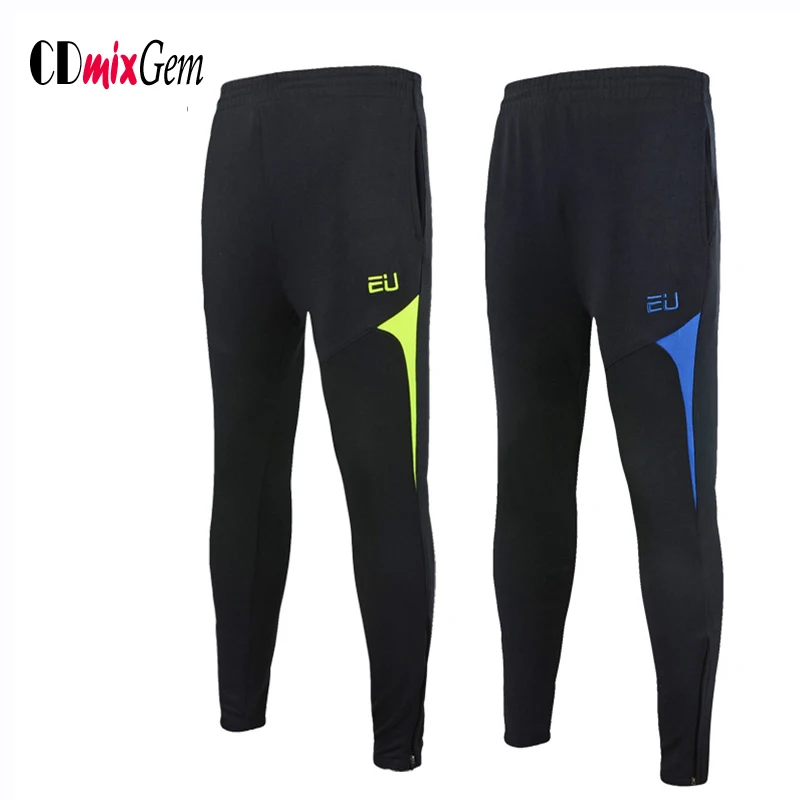 Men Soccer font b Football b font Training Pants Sport Running Trouser Jogging Clothing