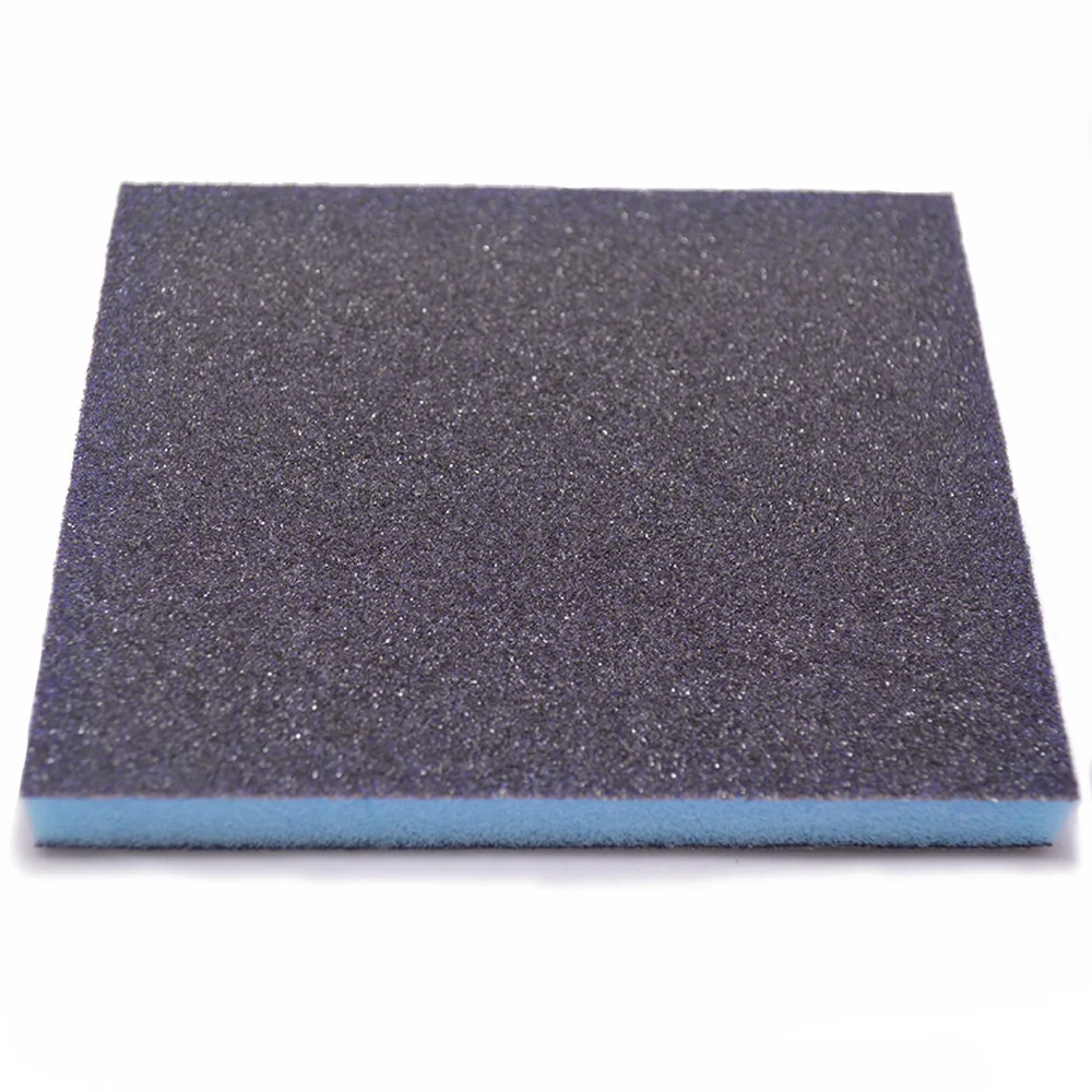 5PCS Sponge Sandpaper 120x100x12mm Drywall Polishing Sanding Sponge Block Grit 120 240 320 600 Double-Side sandpaper