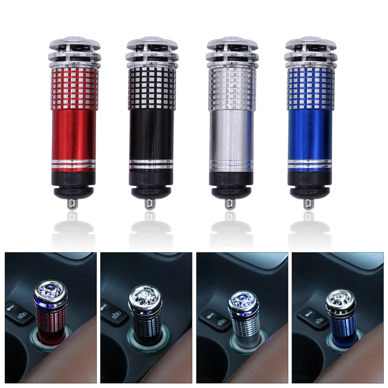 

Mini Car Air Purifier 12V Universal Car Air Freshener Anion Purifier Oxygen Bar Ozone Lonizer Cleaner Smell Removal For Cars