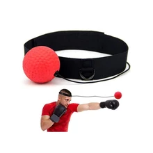 Боксерский рефлекс, скоростной удар, мяч, Тренировочный Набор, для тренировки глаз, для снятия стресса, бокса, тренажерного зала, оборудование для упражнений с головным ободком