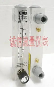 

Panel-type adjustable water flowmeter LZM-15T liquid flowmeter 0.3-3GPM 1-11LPM