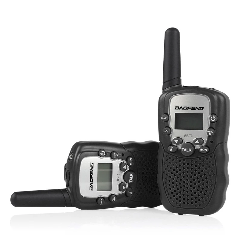 Baofeng Портативный Walkie Talkie BF-T3 22 Каналы мини двусторонней приемопередатчик 10 тонов вызова BF T3 дети радио UHF 462-467 mHz