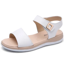 K-TUO Для женщин весна обувь для ходьбы женская уличная спортивная обувь летние кроссовки прогулочные босоножки из натуральной кожи KT-77352-1