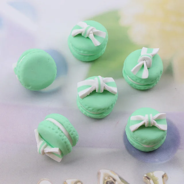 20 Pcs Candy Slime Charms Cute Set Mixed Resin Sweets Flatback