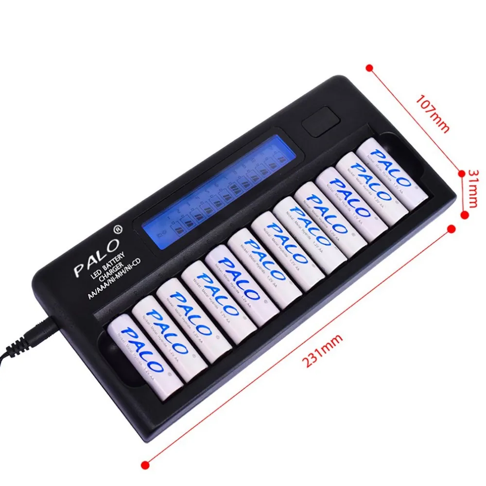 NC32 12/16 Slot Lcd Display Smart Battery Fast Charger Multiple Protection Smart Battery Charger US Eu Plug NC32 12/16 Slot Lcd Display Smart Battery Fast Charger Multiple Protection Smart Battery Charger US Eu Plug