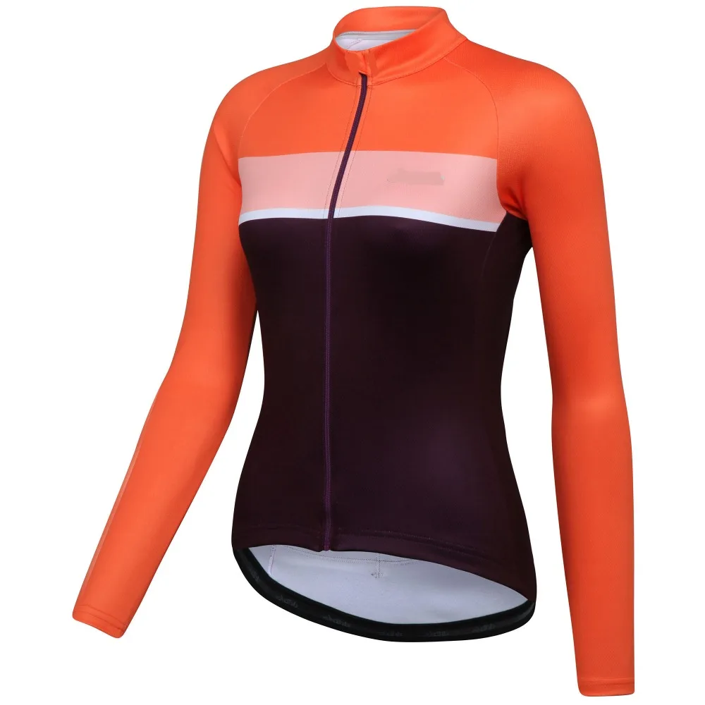 dhb-Classic-Women-s-Roubaix-Long-Sleeve-Jersey-Long-Sleeve-Jerseys-Orange-Burgundy-AW16-TW0345-2