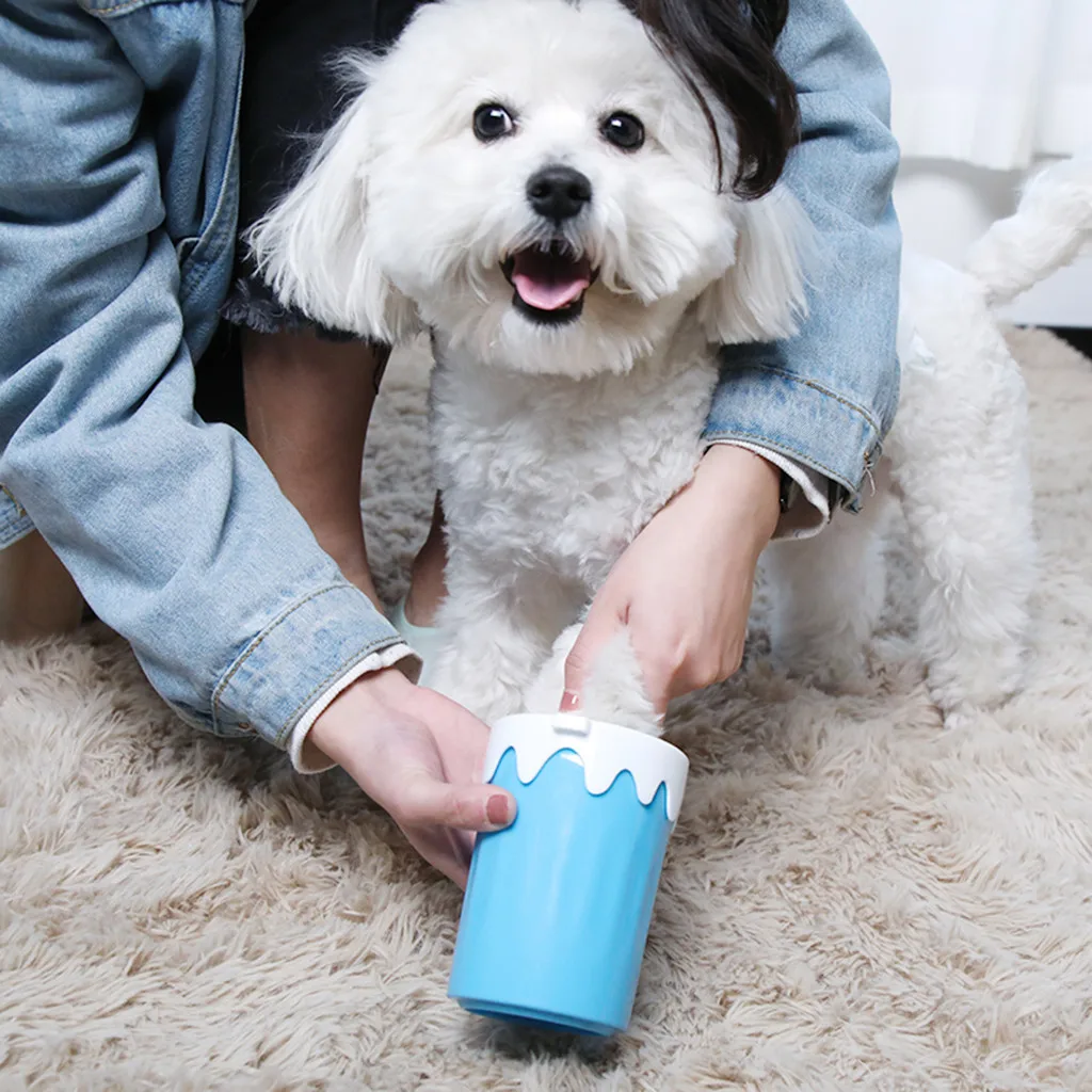 MUQGEW Новое приспособление для очистки лап для домашних животных портативная щетка для чистки ног для собак Новое поступление