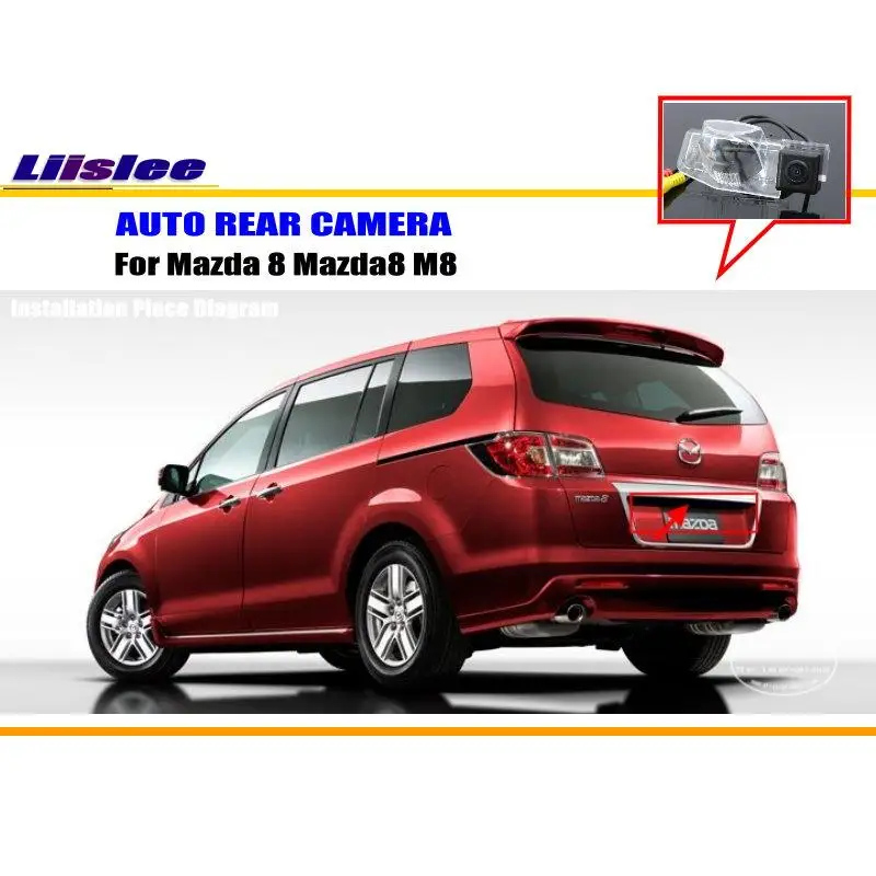 

For Mazda 8 Mazda8 M8 Car Rearview Rear View Camera Parking RCA NTST PAL AUTO HD CCD CAM Accessories Kit