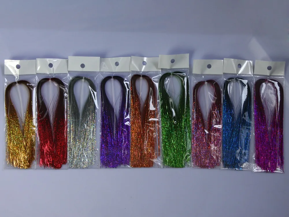 Fly tying yarn Holographic Flashabou - Qingdao Leichi Industrial & Trade  Co.,Ltd.