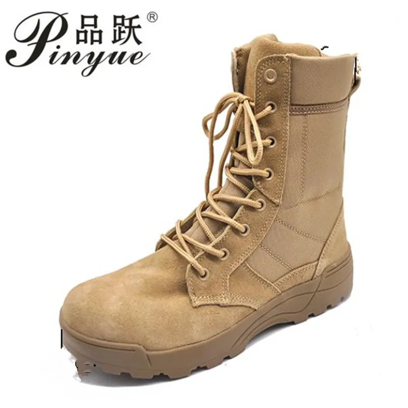 

Men Women Outdoor Waterproof Trekking Hiking Shoes Khaki Travel Sneakers Non-slip Sports Military Tactical Hunting Boots
