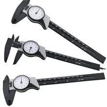 Promo offer 0-150mm Dial Caliper Shockproof Plastic Calipers Vernier Caliper Metric Micrometer Gauge Measuring Tool