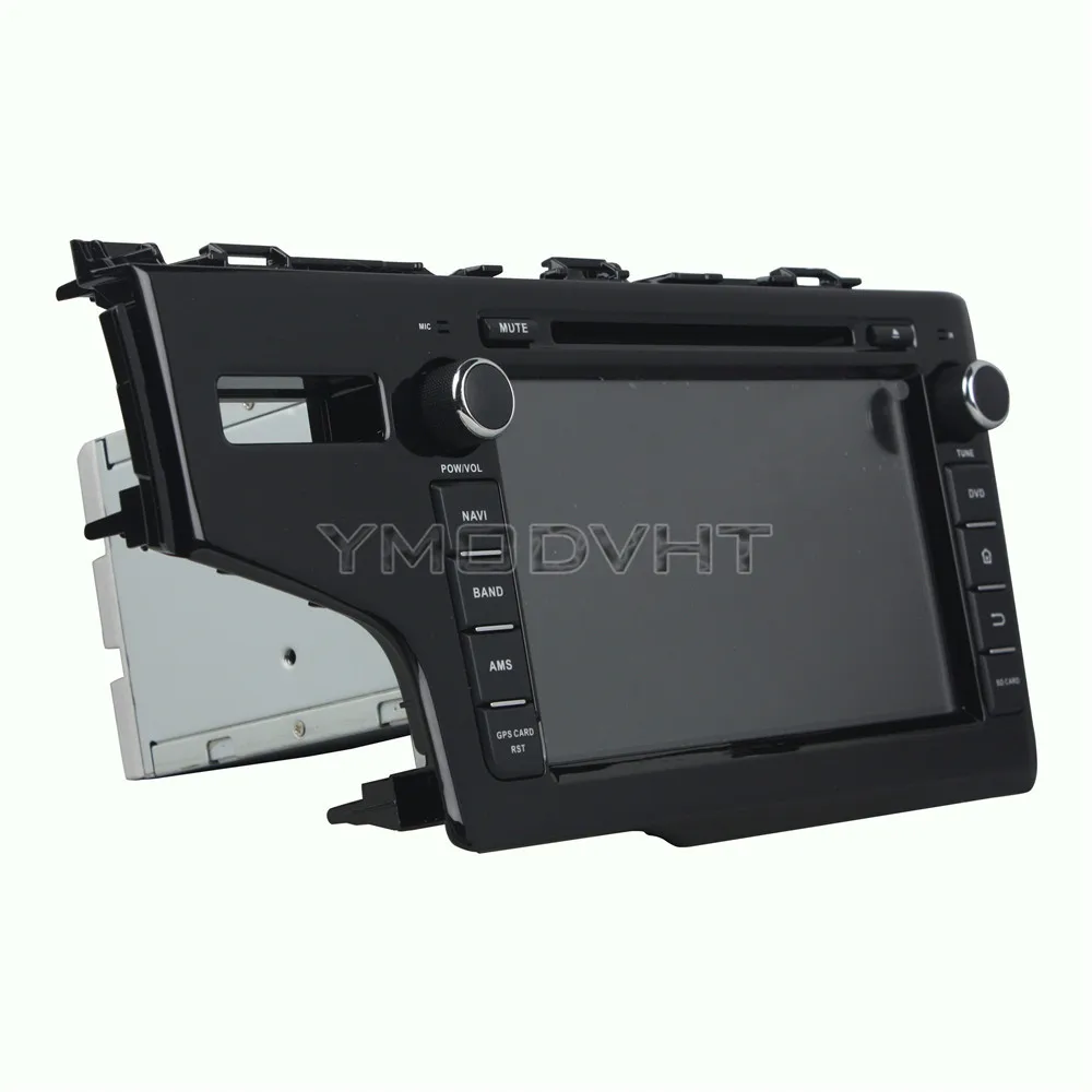 Clearance YMODVHT 8inch Android 8.0 Octa Core PX5 4GB RAM 32GB ROM Car DVD Player Radio Stereo GPS For HONDA 2014 FIT Left 1