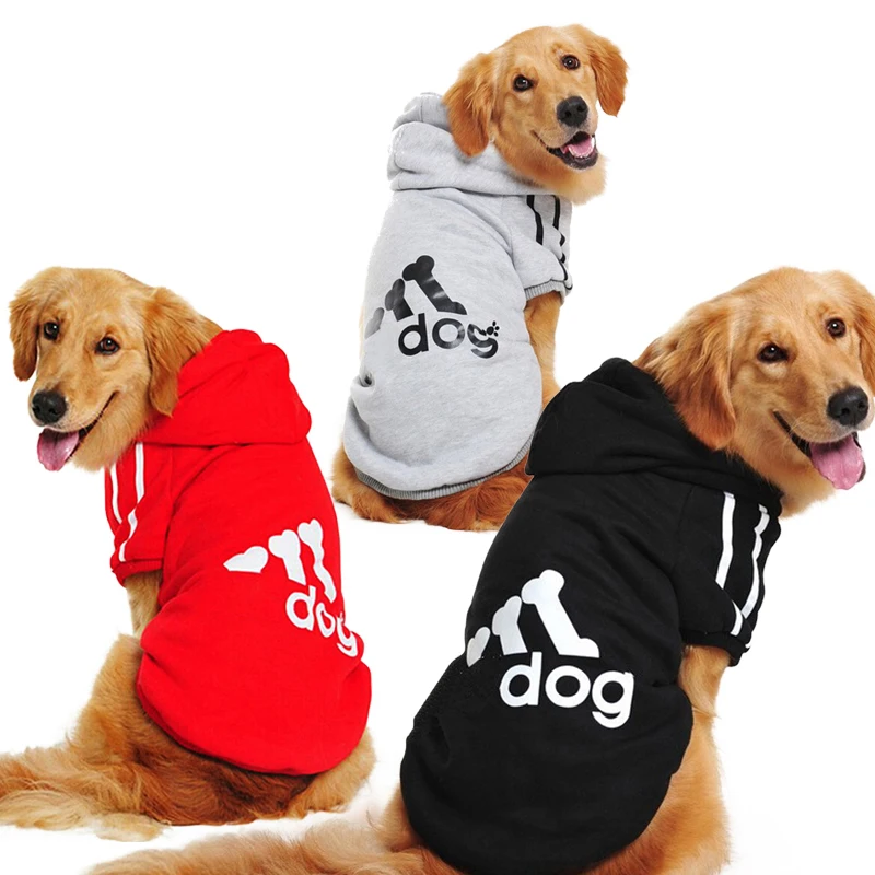 

3XL-9XL Pet Cartoon Dog Costumes Clothes Cotton Hoodies Jacket Winter Large Dog Sweaters Clothing Sports Dog Clothes T Shirt