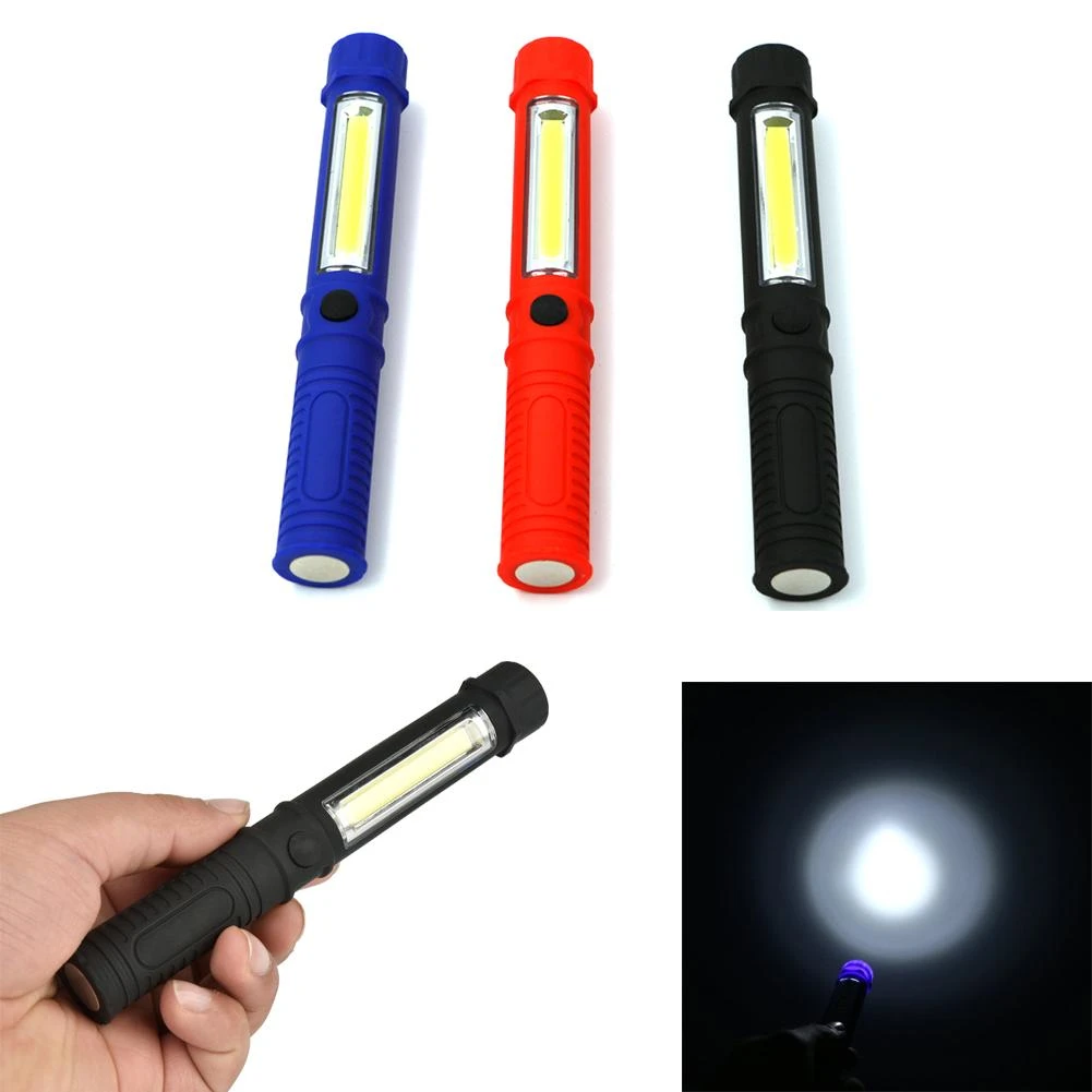 Multifunctional COB LED Mini Pen Light Work Inspection 1" Taschenlamp R3X9 Multifunctional COB LED Mini Pen Light Work Inspection 1" Taschenlamp R3X9