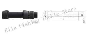 

graphite reel seat DPS-H 22# Fishing Rod Reel Seat