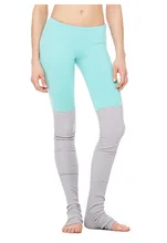 font b Fitness b font yoga pants pants female rib knit stitching slim pants running