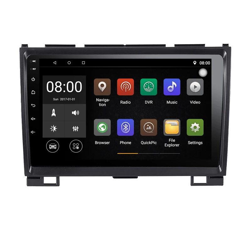 

Android 9.1 Quad Core Car dvd player for Greatwall Haval Hover H5 H3 GPS Navigation Radio 3G WIFI 1GB RAM 16G ROM